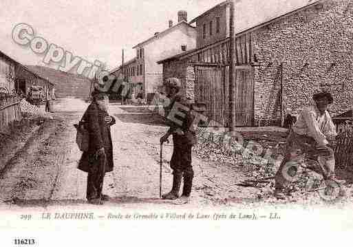 Ville de LANSENVERCORS, carte postale ancienne