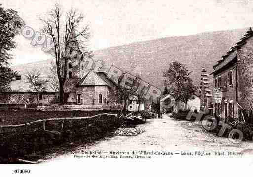 Ville de LANSENVERCORS, carte postale ancienne