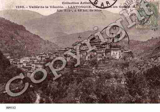 Ville de LANTOSQUE, carte postale ancienne Ville de LANTOSQUE, carte postale ancienne