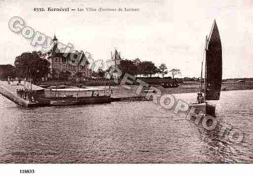 Ville de LARMORPLAGE, carte postale ancienne