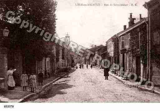 Ville de LISLEENRIGAULT, carte postale ancienne