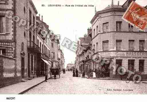 Ville de LOUVIERS, carte postale ancienne