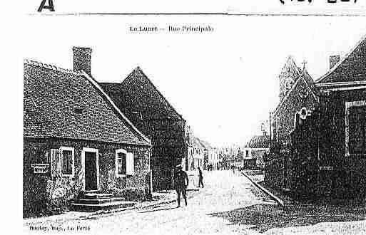 Ville de LUART, carte postale ancienne