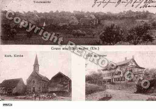 Ville de MACKWILLER, carte postale ancienne