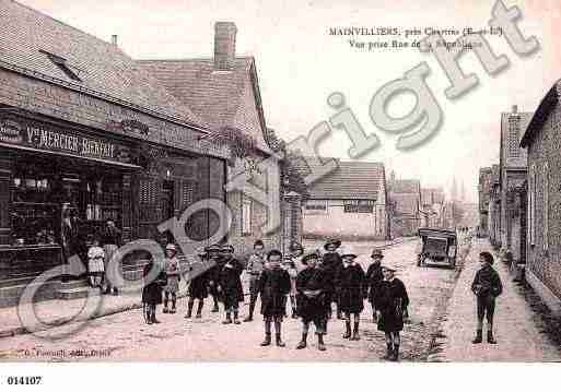 Ville de MAINVILLIERS, carte postale ancienne Ville de MAINVILLIERS, carte postale ancienne