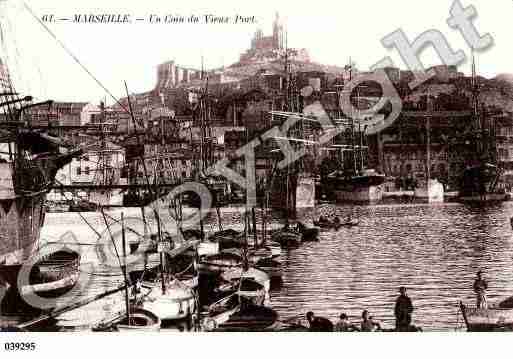 Ville de MARSEILLE, carte postale ancienne