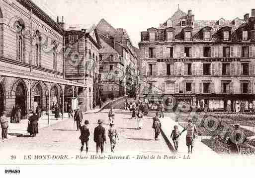 Ville de MONTDORE, carte postale ancienne