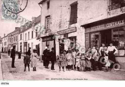 Ville de MONTAIGU, carte postale ancienne