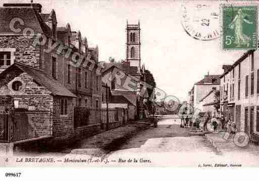 Ville de MONTAUBAN, carte postale ancienne