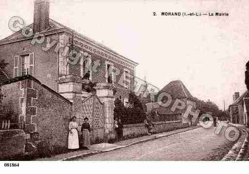 Ville de MORAND, carte postale ancienne