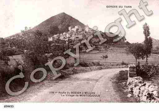 Ville de MOSTUEJOULS, carte postale ancienne