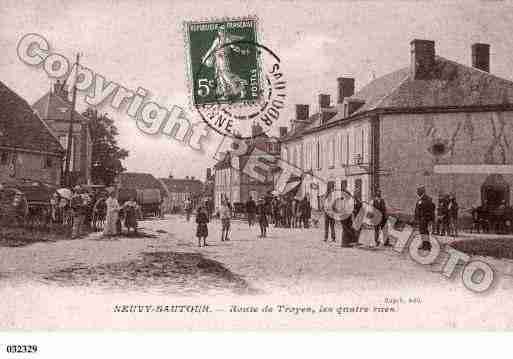 Ville de NEUVYSAUTOUR, carte postale ancienne