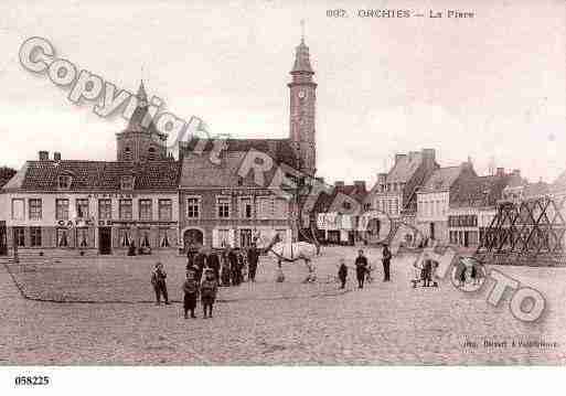 Ville de ORCHIES, carte postale ancienne