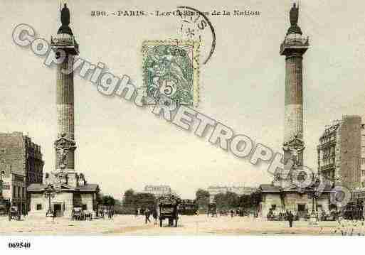 Ville de PARIS12, carte postale ancienne