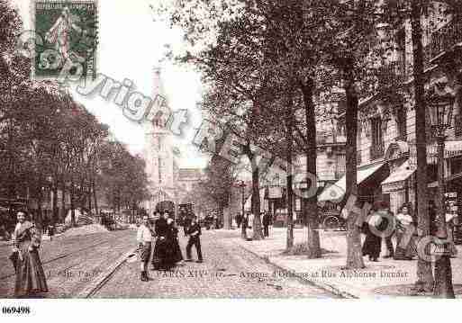 Ville de PARIS14, carte postale ancienne