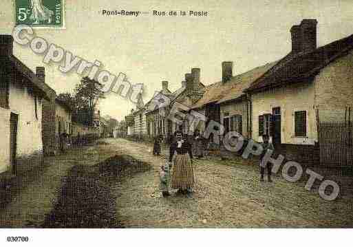 Ville de PONTREMY, carte postale ancienne