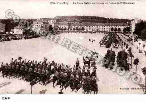 Ville de PONTIVY, carte postale ancienne