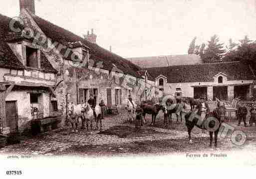 Ville de PRESLESENBRIE, carte postale ancienne