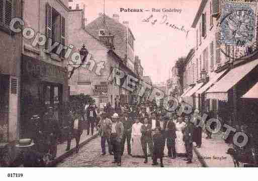 Ville de PUTEAUX, carte postale ancienne