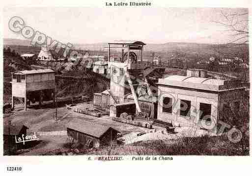 Ville de ROCHELAMOLIERE, carte postale ancienne