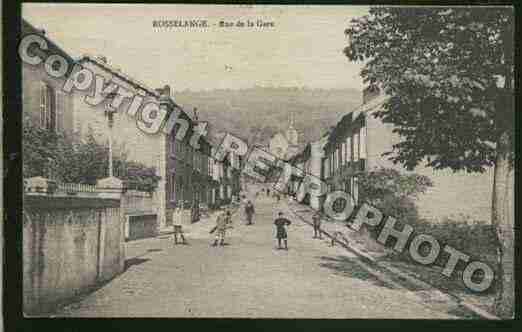 Ville de ROSSELANGE, carte postale ancienne