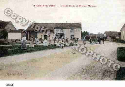 Ville de SAINTAUBIN, carte postale ancienne