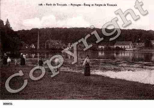 Ville de SAINTBONNETTRONCAIS, carte postale ancienne