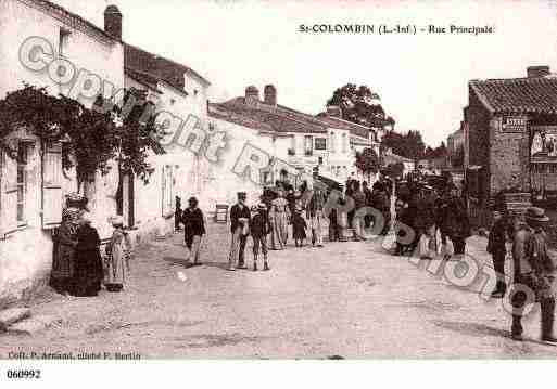 Ville de SAINTCOLOMBAN, carte postale ancienne Ville de SAINTCOLOMBAN, carte postale ancienne