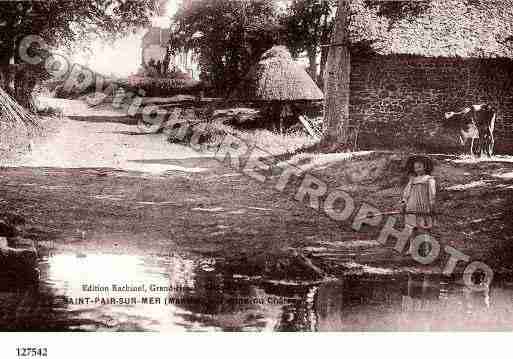 Ville de SAINTPAIRSURMER, carte postale ancienne