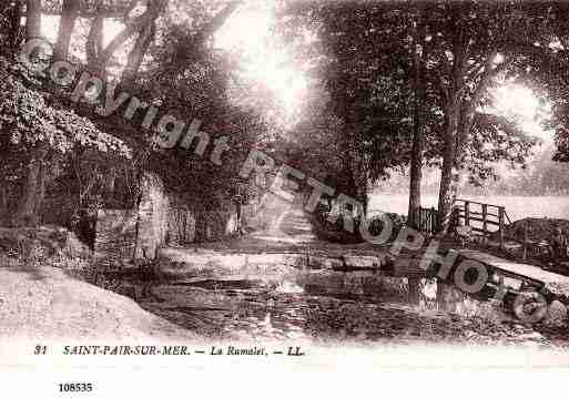 Ville de SAINTPAIRSURMER, carte postale ancienne