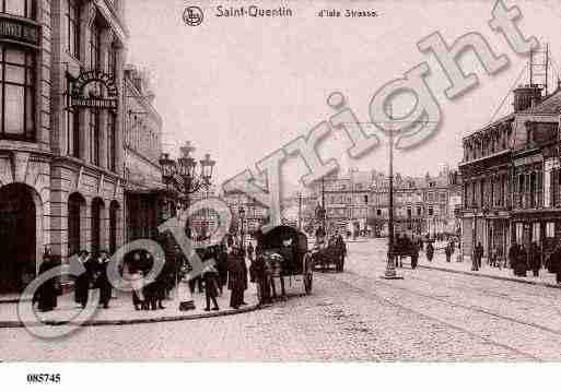 Ville de SAINTQUENTIN, carte postale ancienne