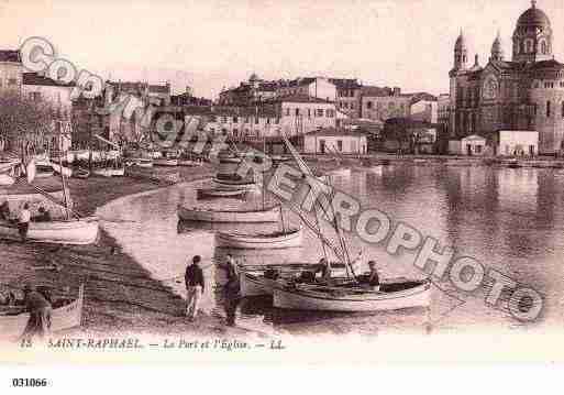 Ville de SAINTRAPHAEL, carte postale ancienne