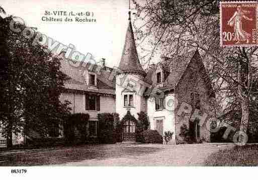 Ville de SAINTVITE, carte postale ancienne