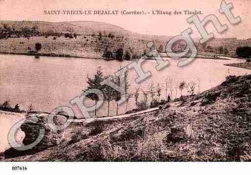 Ville de SAINTYRIEIXLEDEJALAT, carte postale ancienne