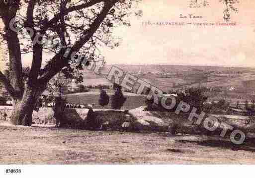 Ville de SALVAGNAC, carte postale ancienne