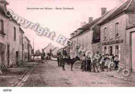 Ville de SAMMERON, carte postale ancienne