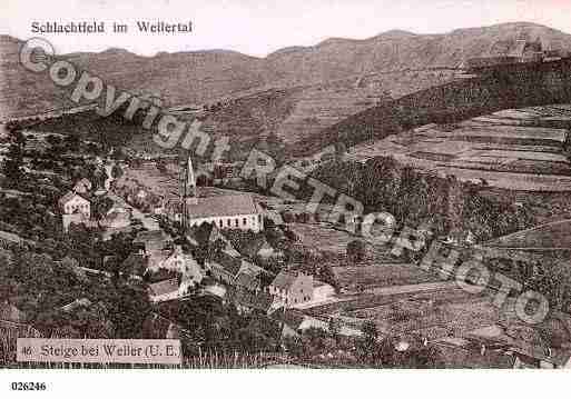 Ville de STEIGE, carte postale ancienne