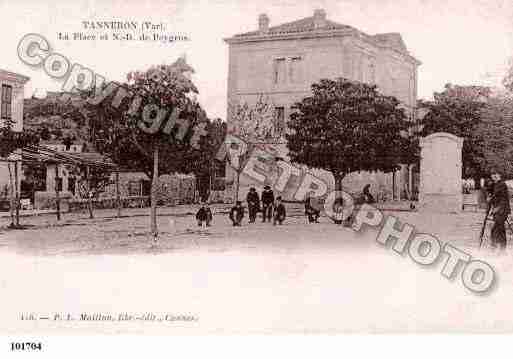 Ville de TANNERON, carte postale ancienne