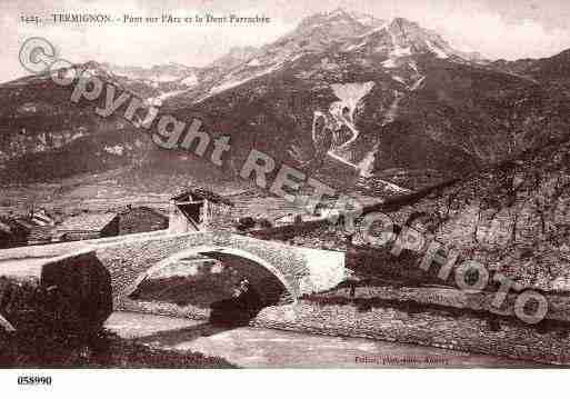 Ville de TERMIGNON, carte postale ancienne Ville de TERMIGNON, carte postale ancienne