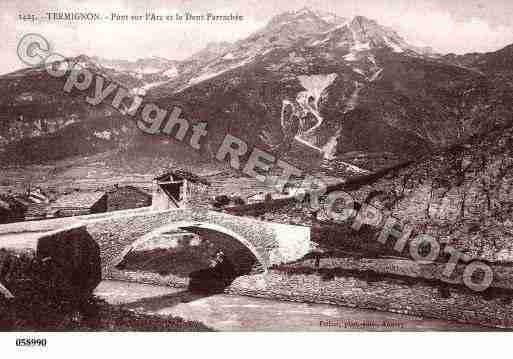 Ville de TERMIGNON, carte postale ancienne