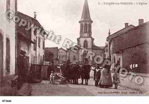 Ville de THAONLESVOSGES, carte postale ancienne