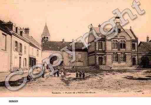Ville de TOUQUIN, carte postale ancienne Ville de TOUQUIN, carte postale ancienne