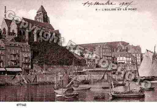 Ville de TREPORT(LE), carte postale ancienne
