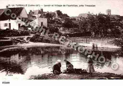 Ville de TURBALLE(LA), carte postale ancienne