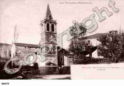 Ville de UR, carte postale ancienne