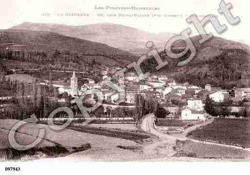 Ville de UR, carte postale ancienne