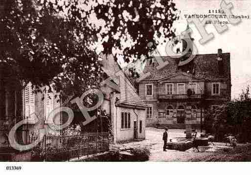 Ville de VANDONCOURT, carte postale ancienne