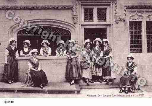 Ville de VICSURSEILLE, carte postale ancienne