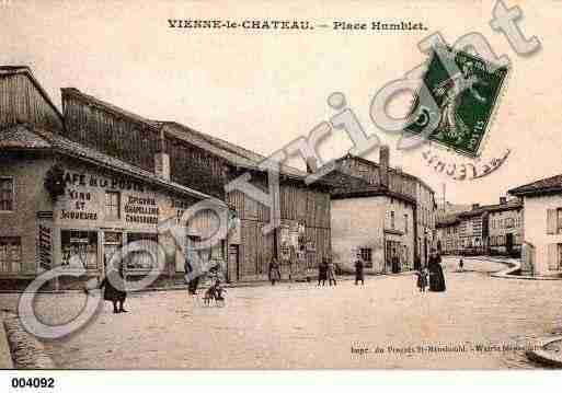 Ville de VIENNELECHATEAU, carte postale ancienne