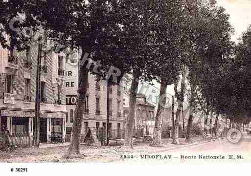 Ville de VIROFLAY, carte postale ancienne